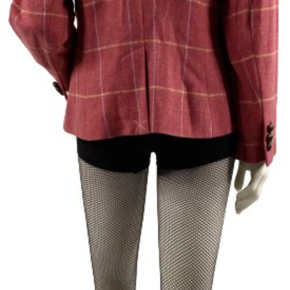 Talbots Petites Blazer Coral Pink Size 12P SKU 000316-9 - Picture 3 of 9